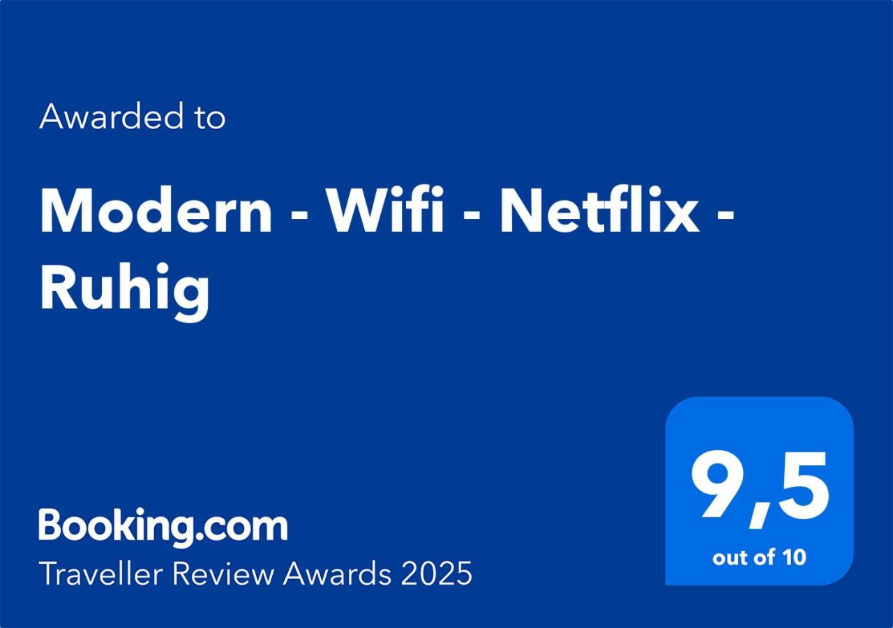 Apartmán Modern - Wifi - Netflix - Ruhig Bielefeld Exteriér fotografie